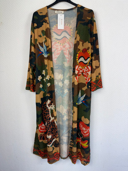 Lurex vesten print 40/42/46/48/50