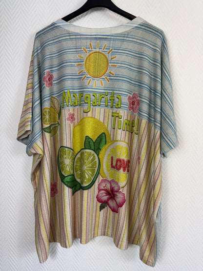 Lurex shirt Margarita 48/50/52/54