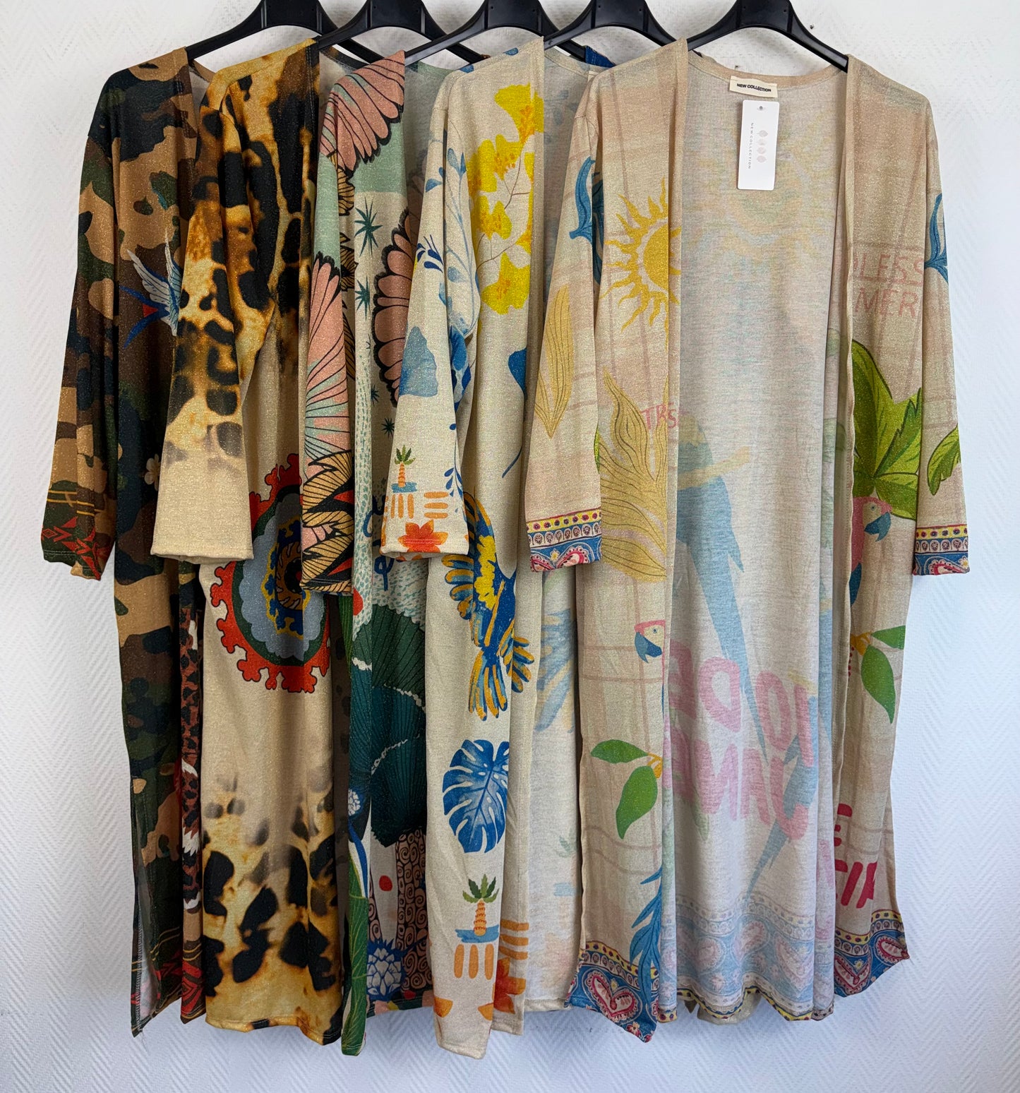 Lurex vesten print 40/42/46/48/50