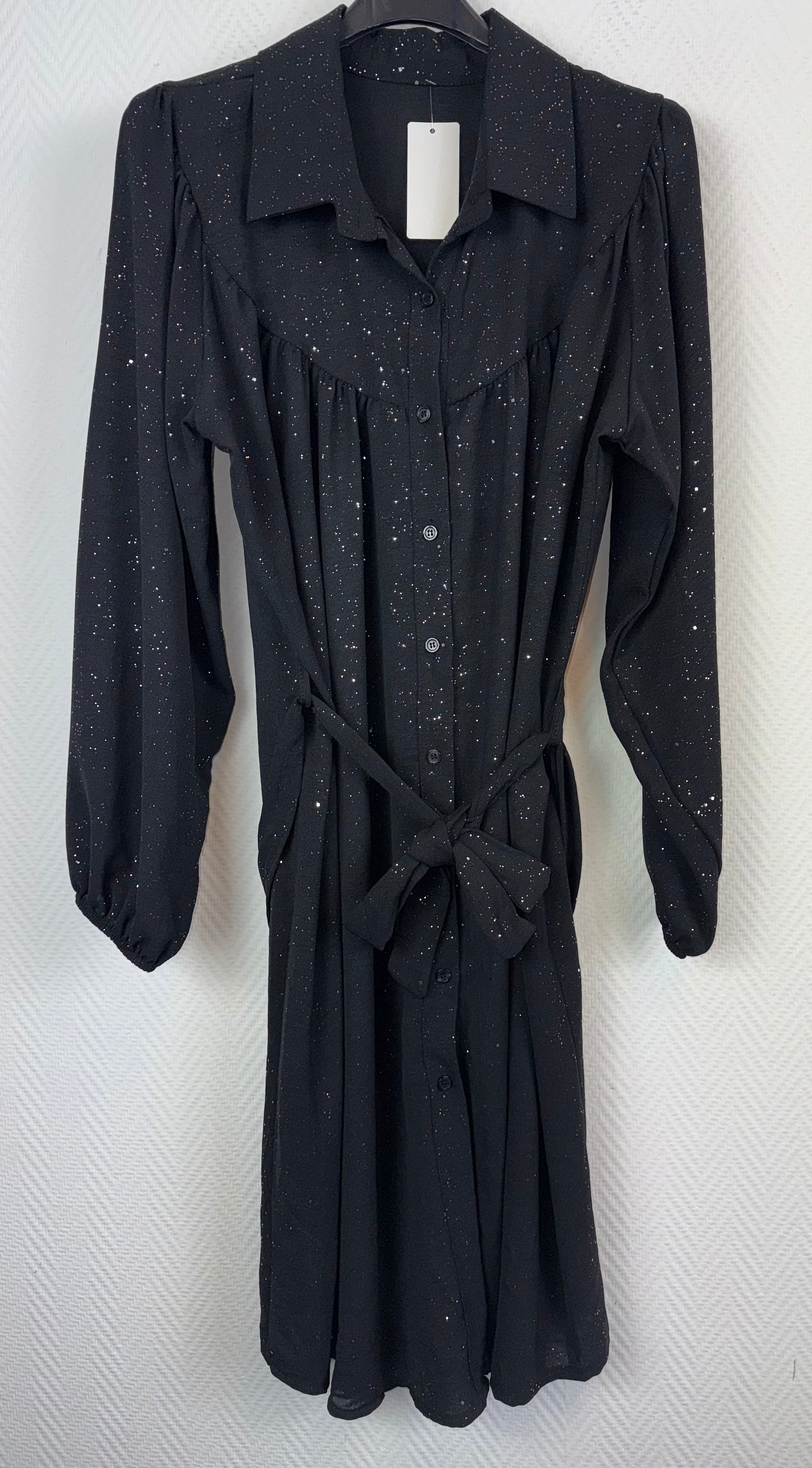 Glitter jurk 48/50/52/54