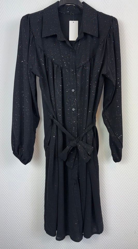 Glitter jurk 48/50/52/54