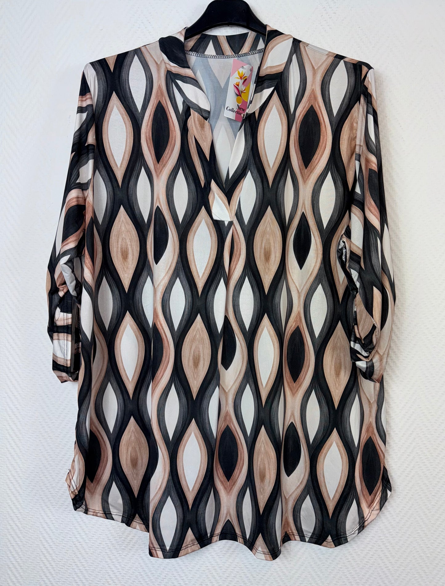 Travelshirt print (1) 48/50/52