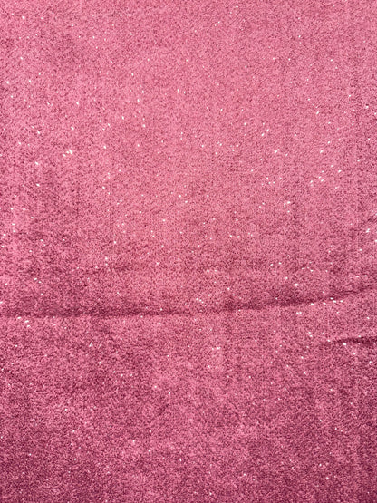 Sjaal bordeauxrood met glitter