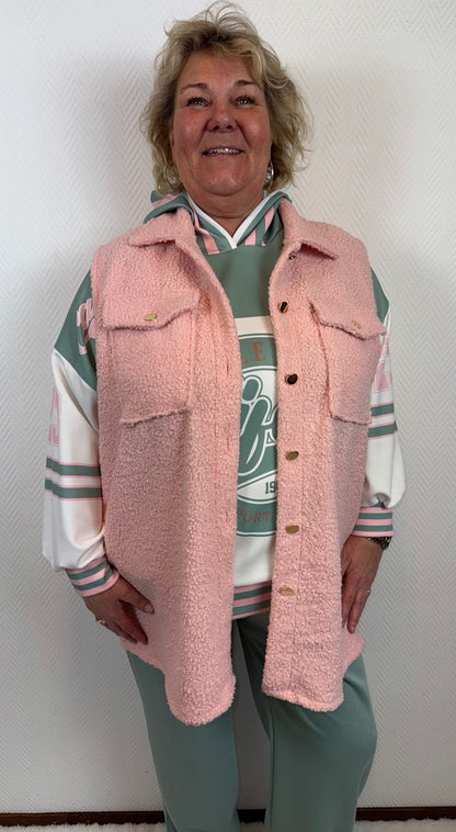 Bouclé gilet 50/52/54