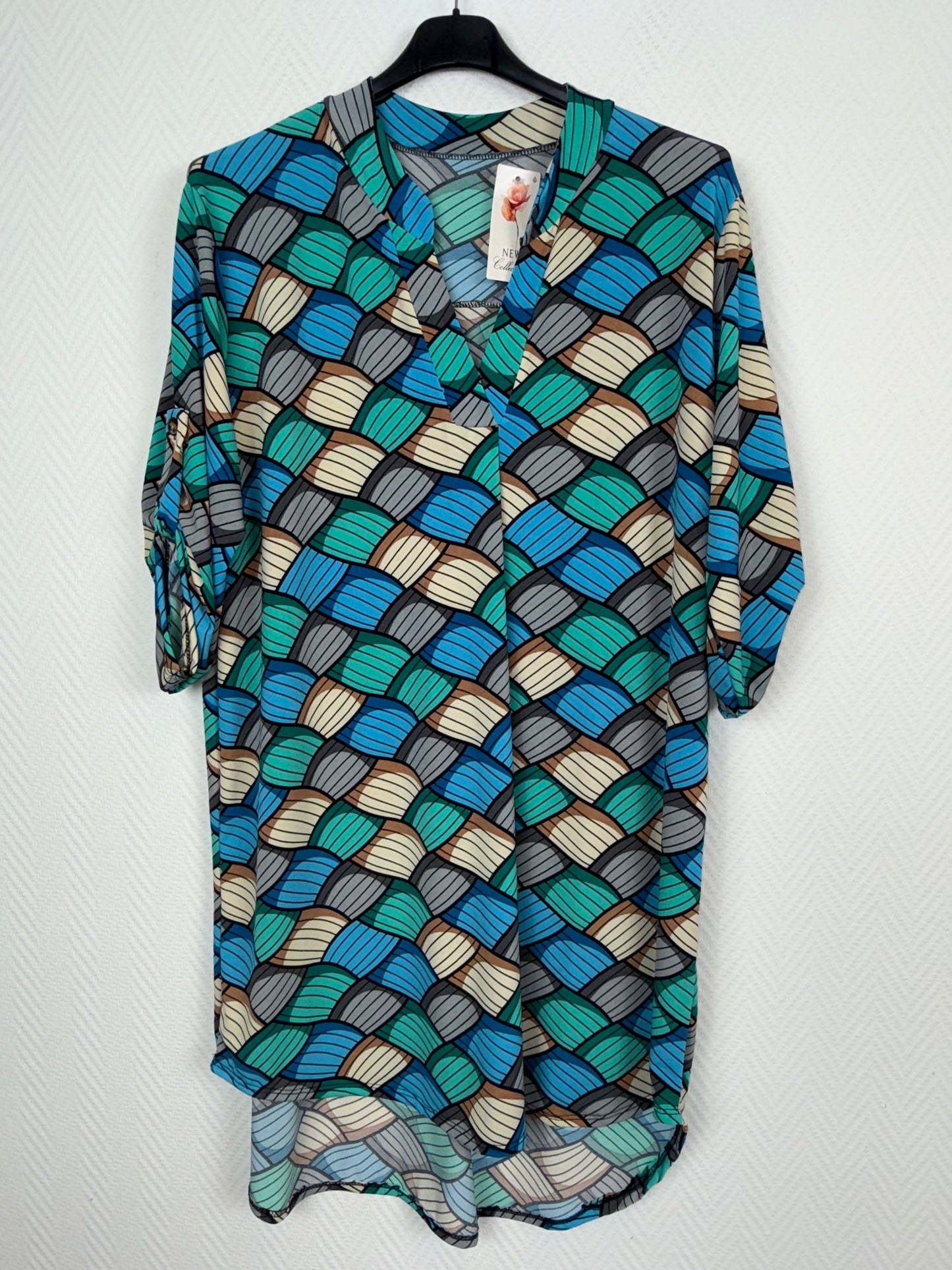 Lang travel tuniek Elza 40/42/44/46/48/50