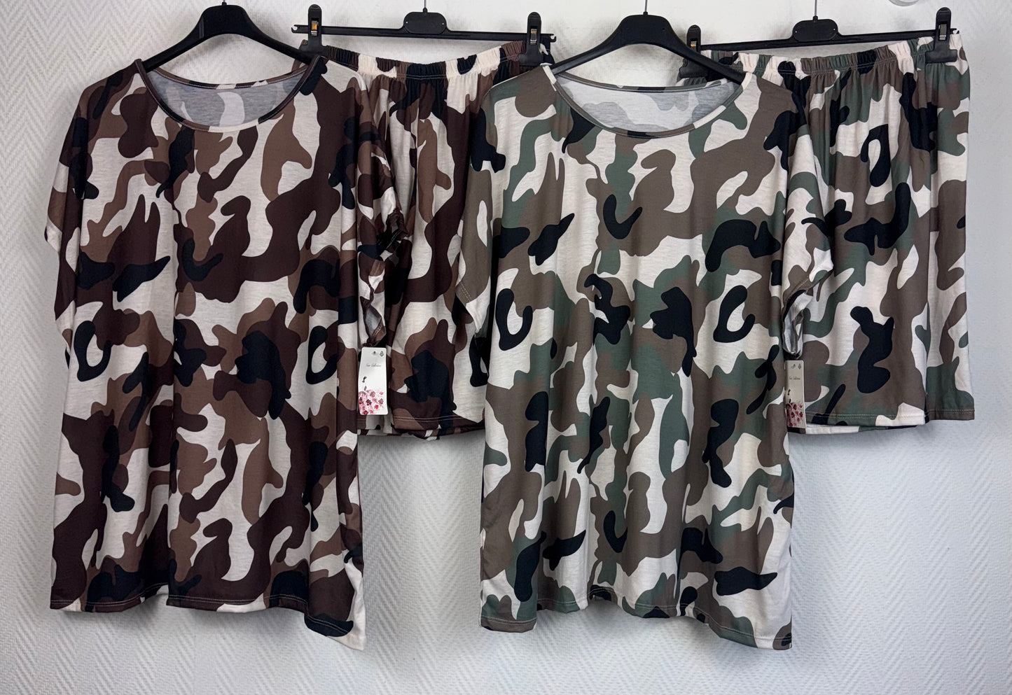 Camouflage setje 46/48/50