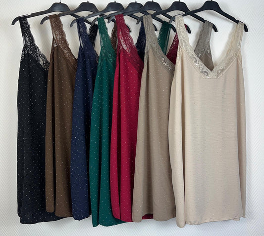 Hemdje Glamour 48/50/52 kleine 54