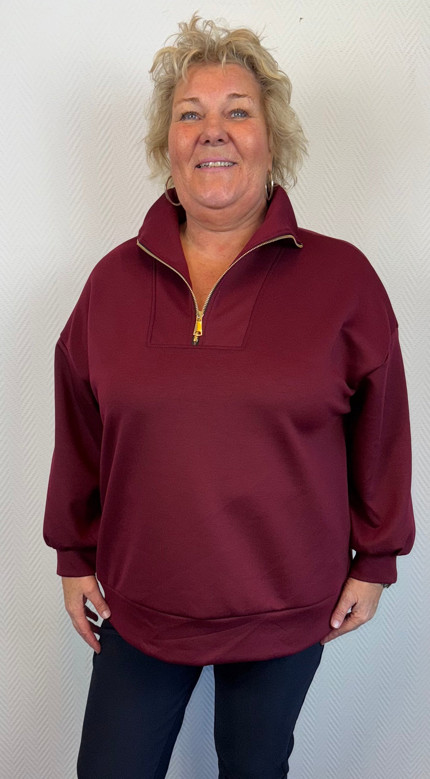 Trui met rits 46/48/50