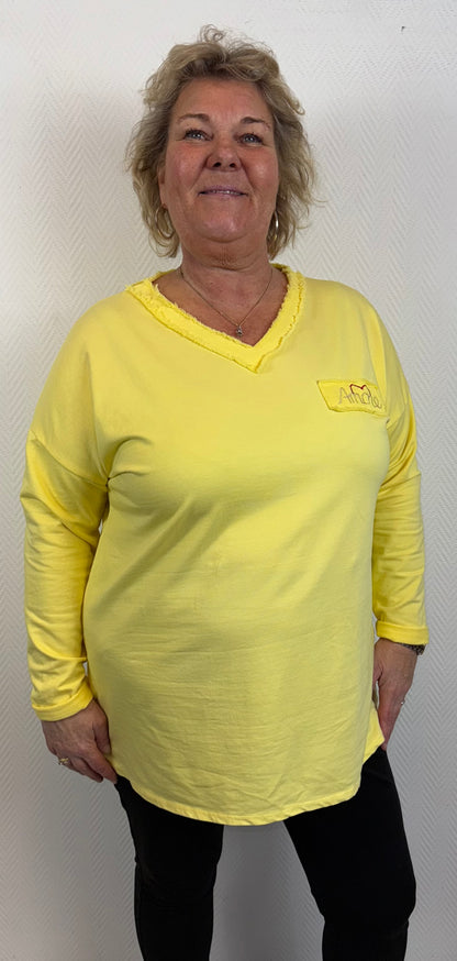 Katoenen shirt Amore 46/48/50