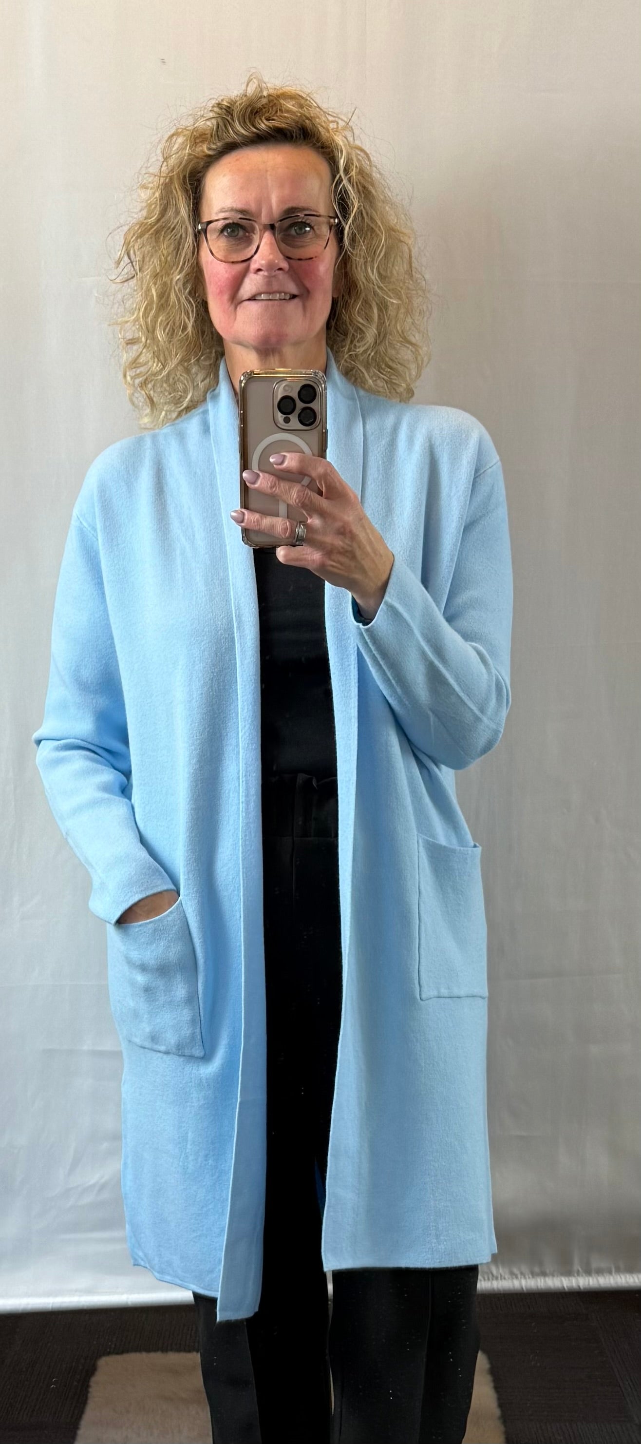 Luxe lang vest maat 40/42/44