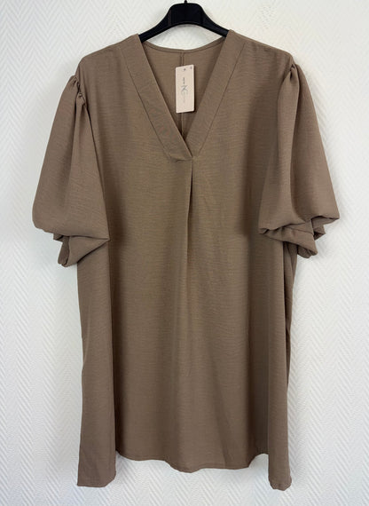 Shirt Denise met pofmouwen 48/50/52