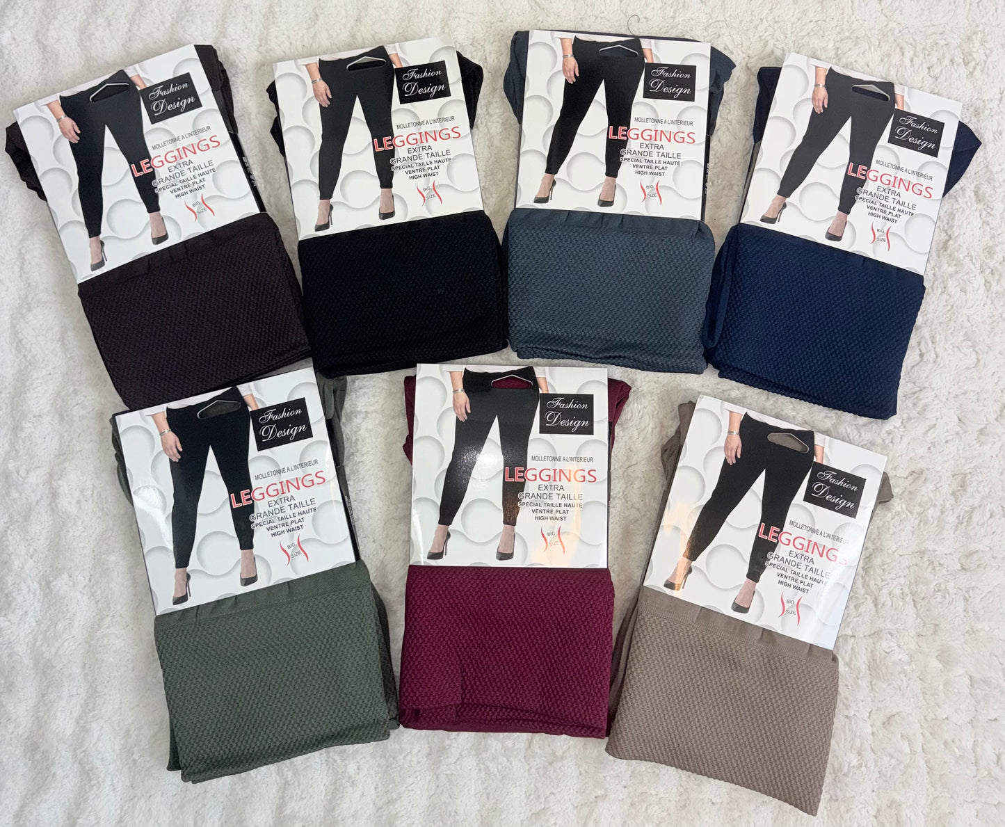 Licht gevoerde legging 42/44/46/48/50/52