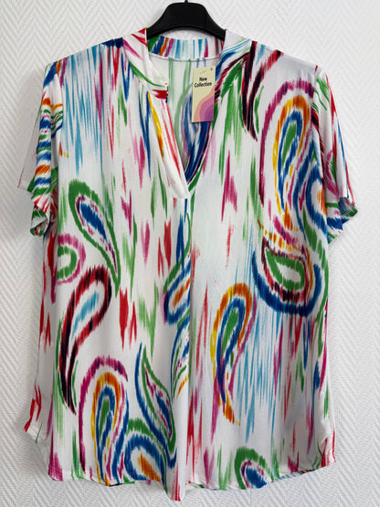 Travelshirt multi color 40/42/44/46/48/50