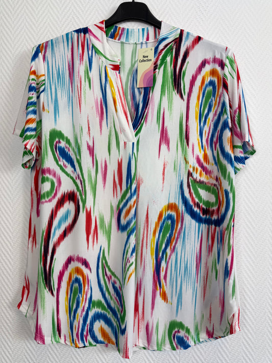 Travelshirt multi color 40/42/44/46/48/50