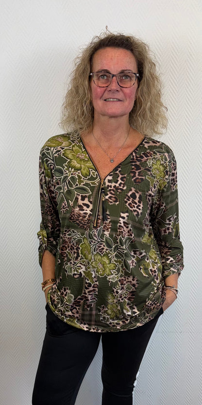 Travelshirt met kwastjes 42/44/46