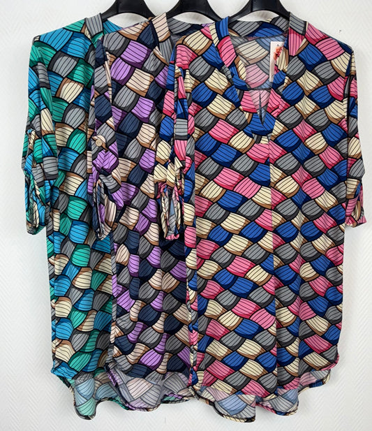 Lang travel tuniek Elza 40/42/44/46/48/50