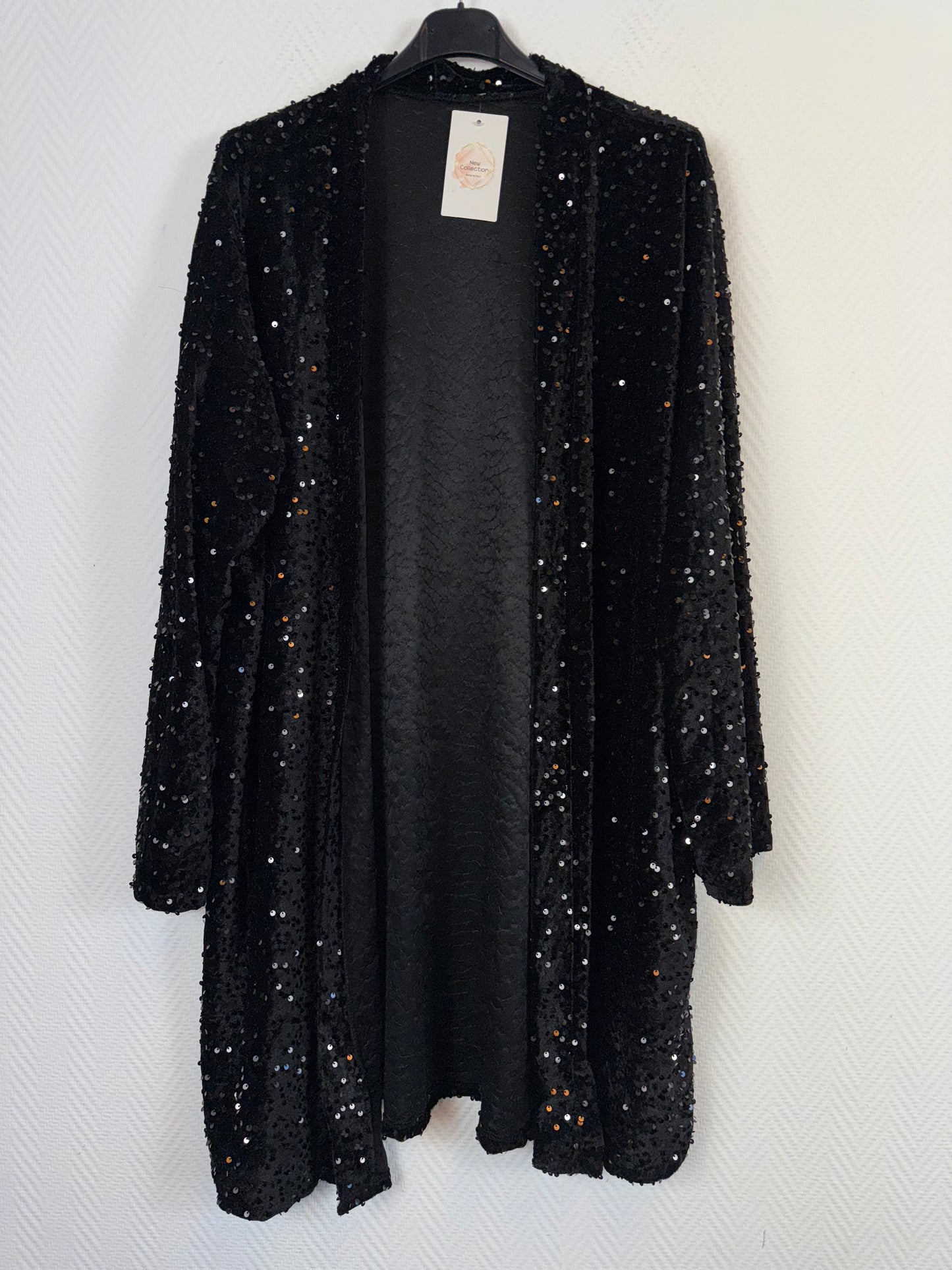 Pailletten jasje 48/50/52/54