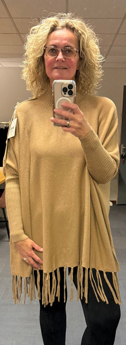 Franje trui 44/46/48/50/52/54