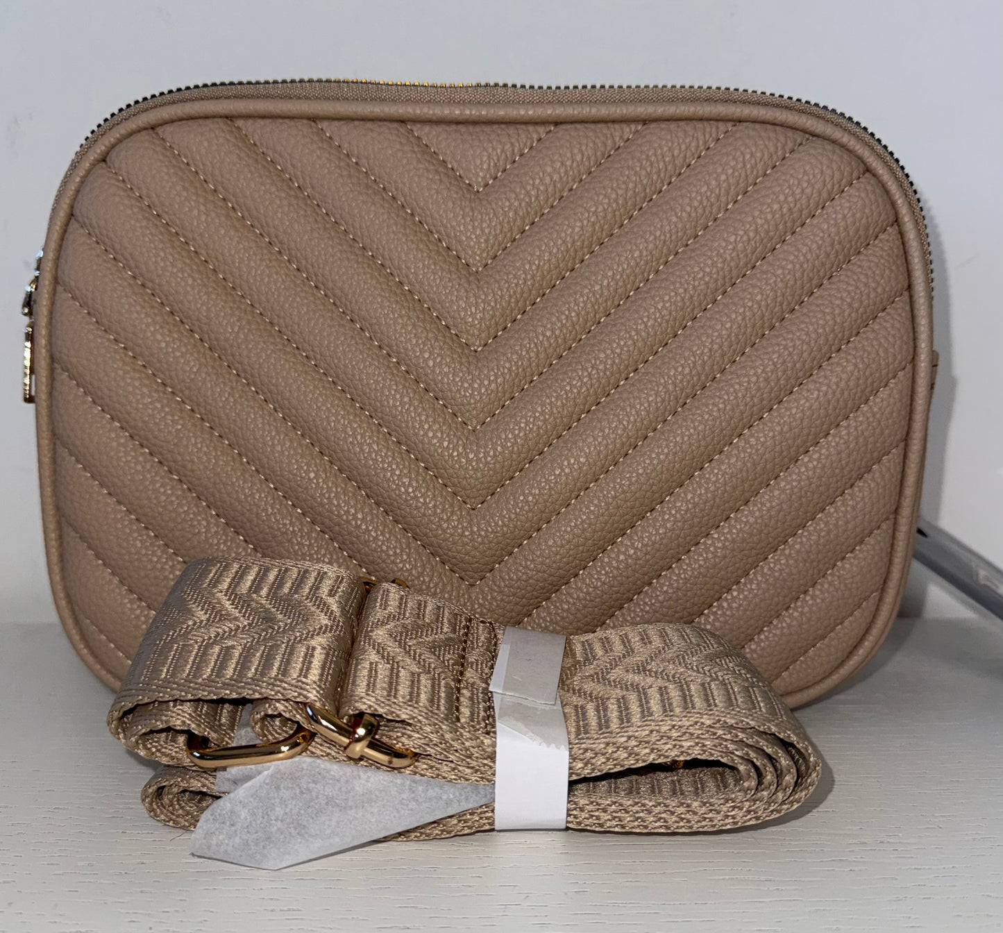 Cross body tasje streep