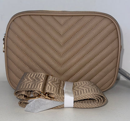 Cross body tasje streep