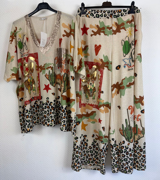 Lurex pak kleine hondje 48/50/52
