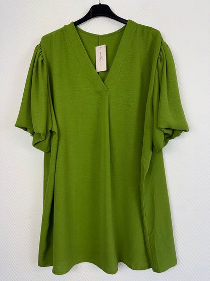 Shirt Denise met pofmouwen 48/50/52