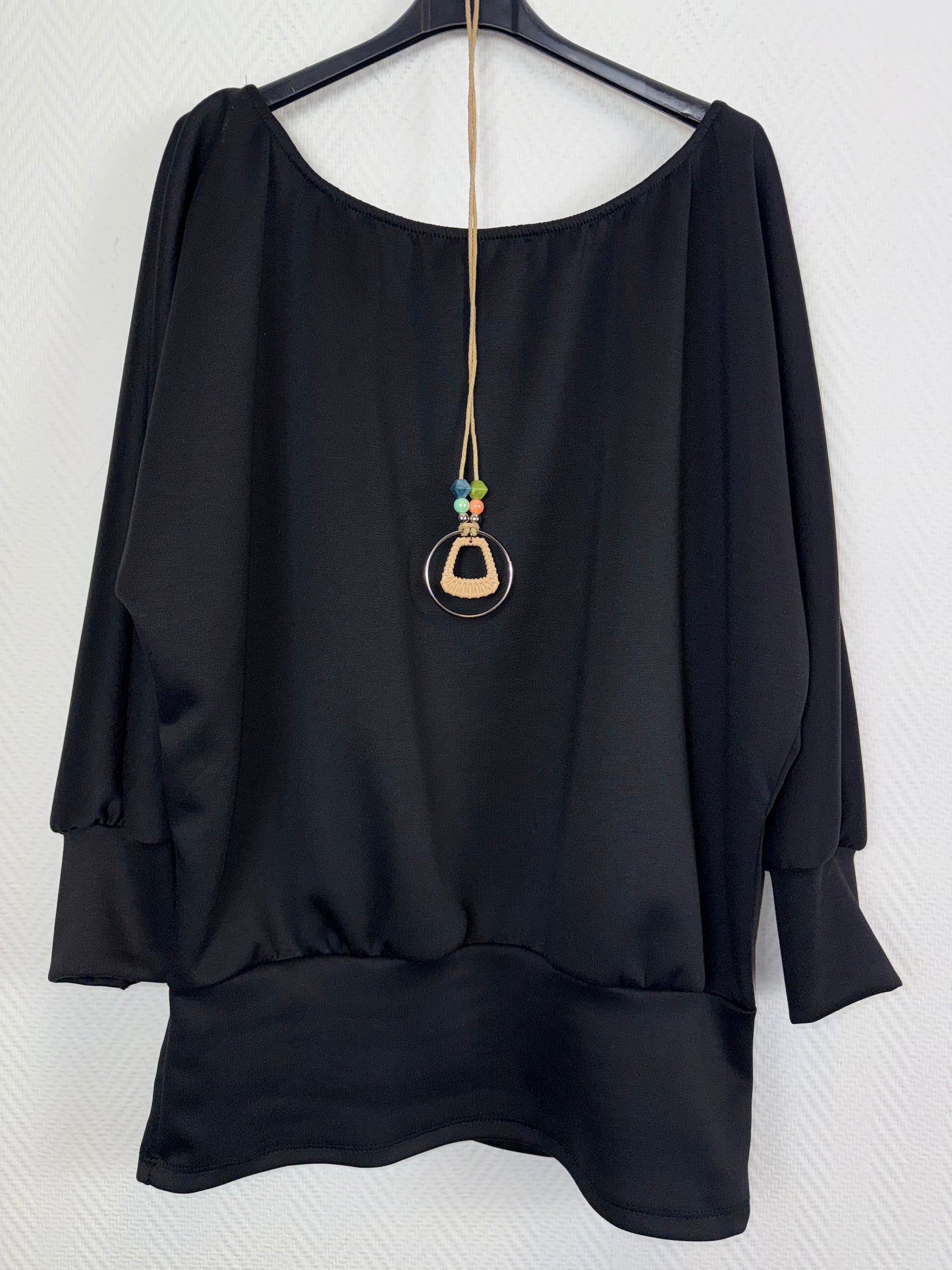 Ballontop met gratis ketting 42/44/46/48