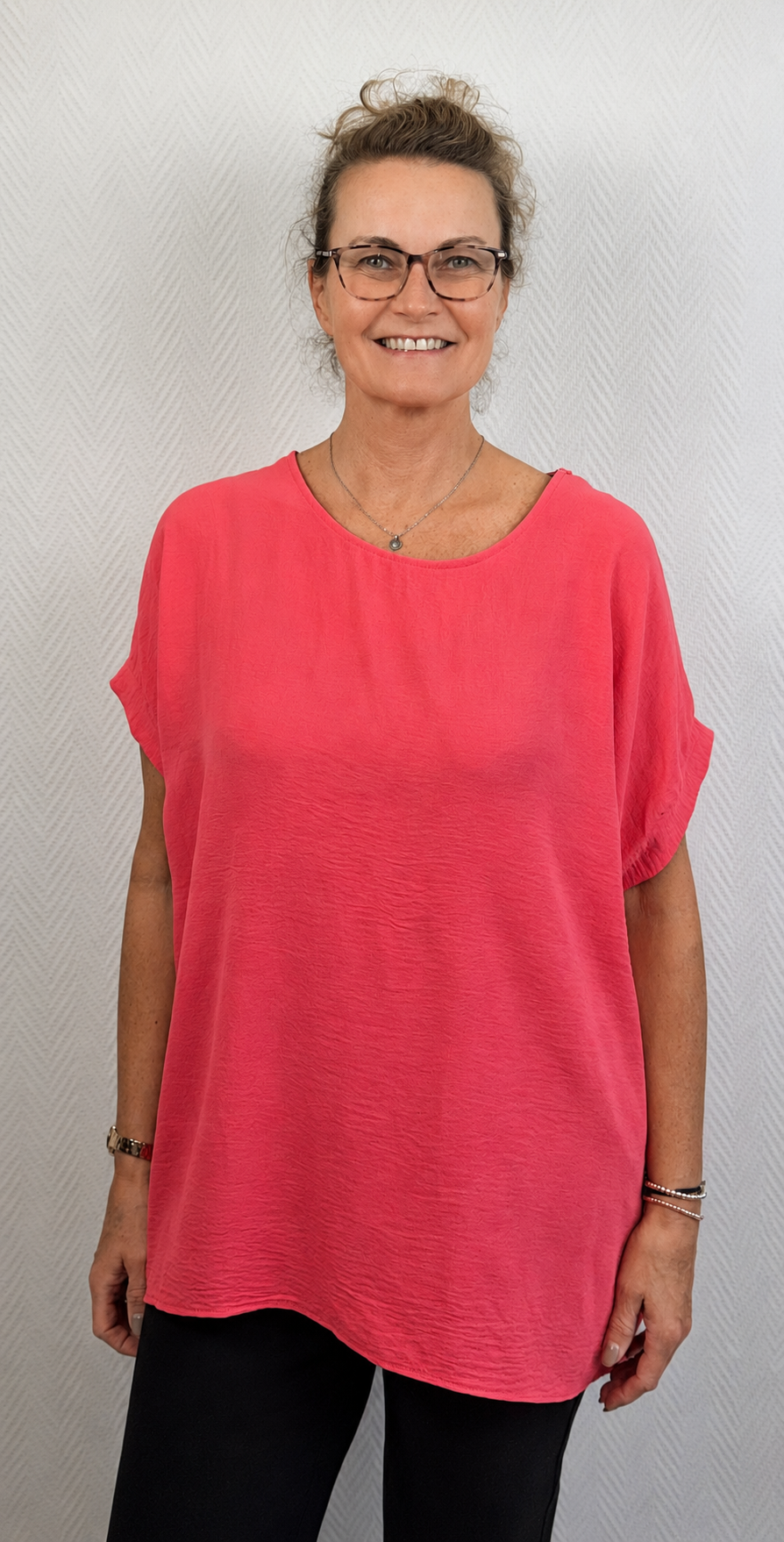 Shirt met opengewerkte rug 42/44/46