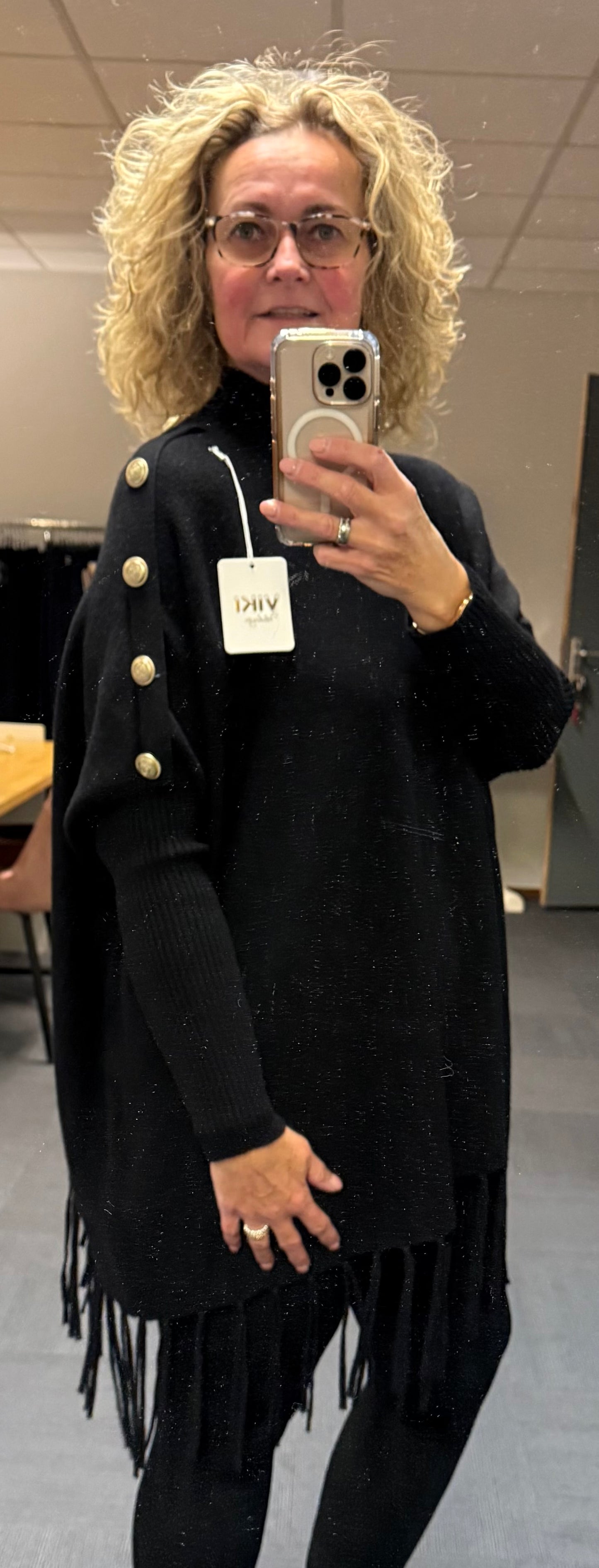 Franje trui 44/46/48/50/52/54