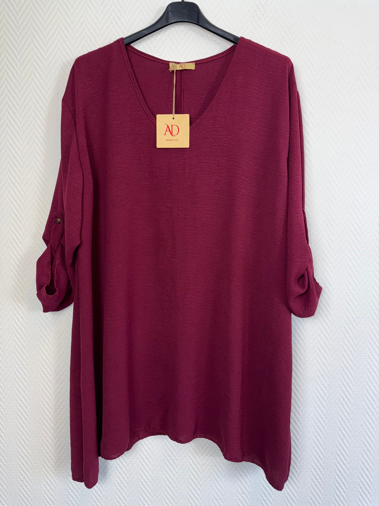 A lijn shirt Carry met ophaalmouwen 48/50/52