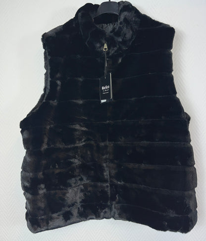 Fake Fur bodywarmers 48/50/52 kleine 54