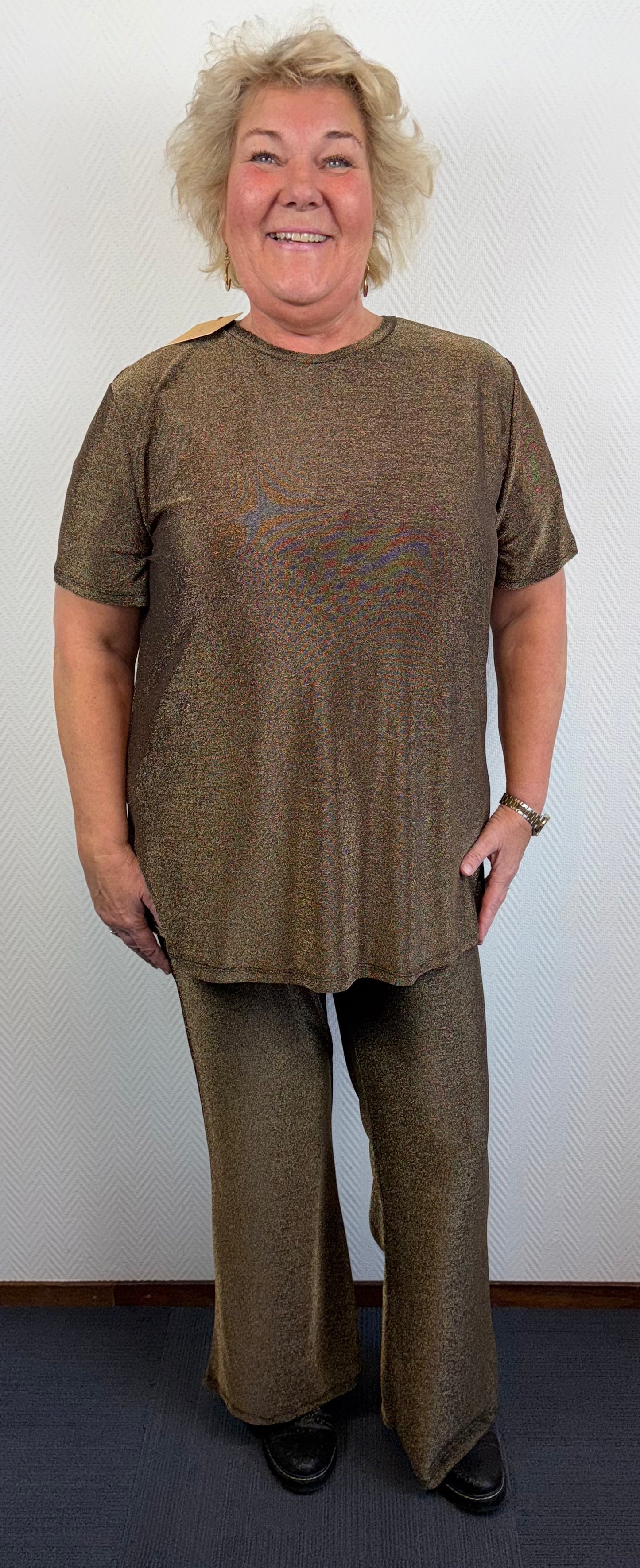 Glitter shirt Shine 46/48/50