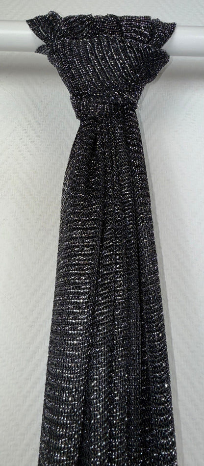 Glitter sjaaltjes met franjes