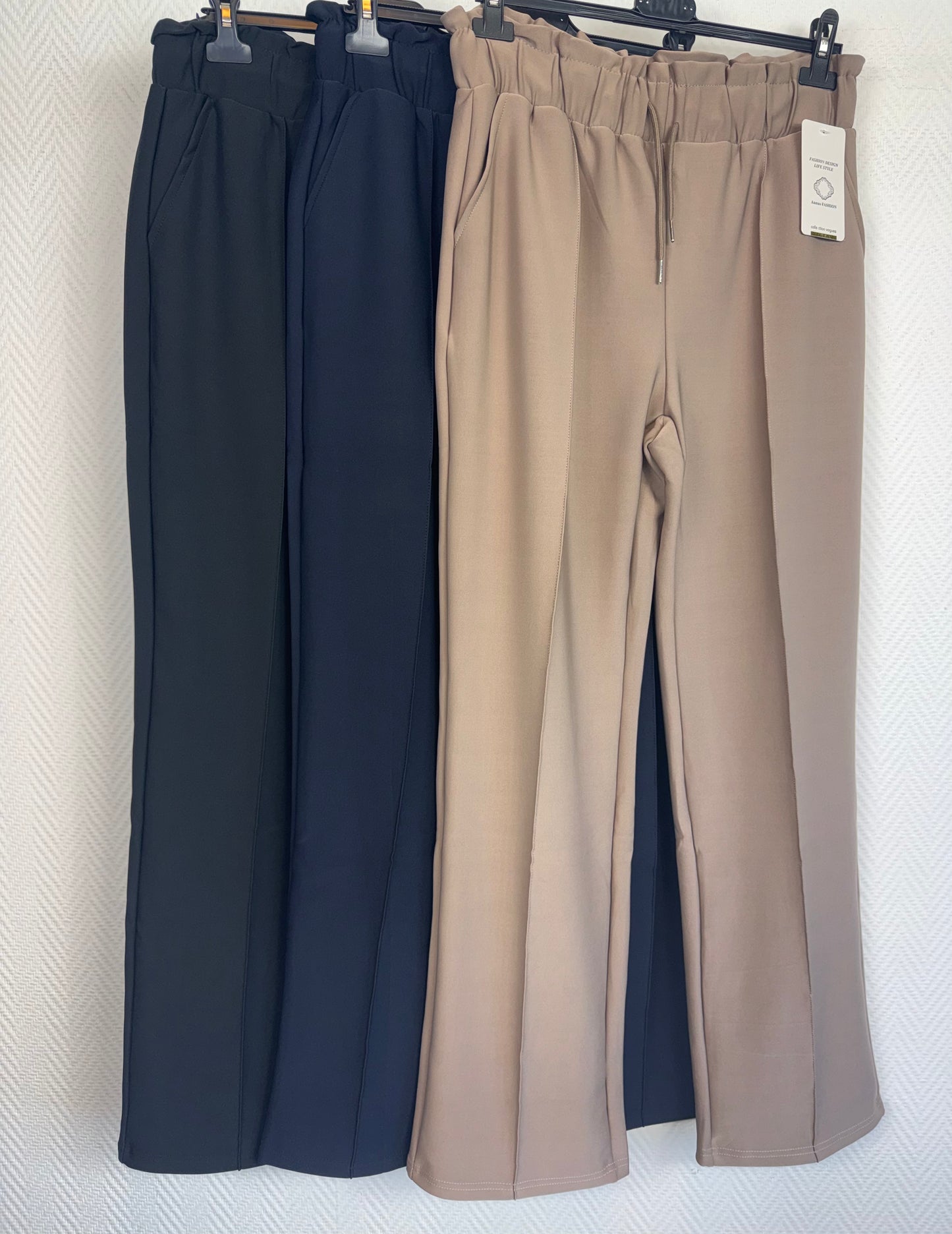 3 x comfy broek/pantalon 44/46