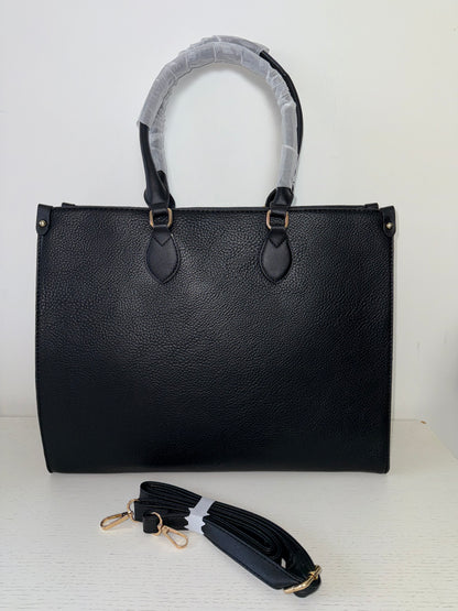 Extra grote zwarte tas