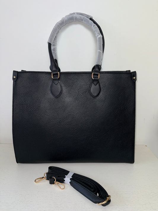 Extra grote zwarte tas