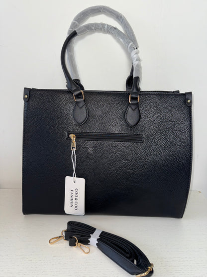 Extra grote zwarte tas